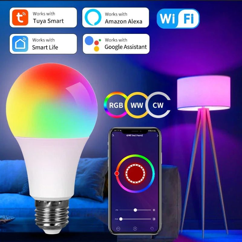 LumiAura Smart RGB Bulb