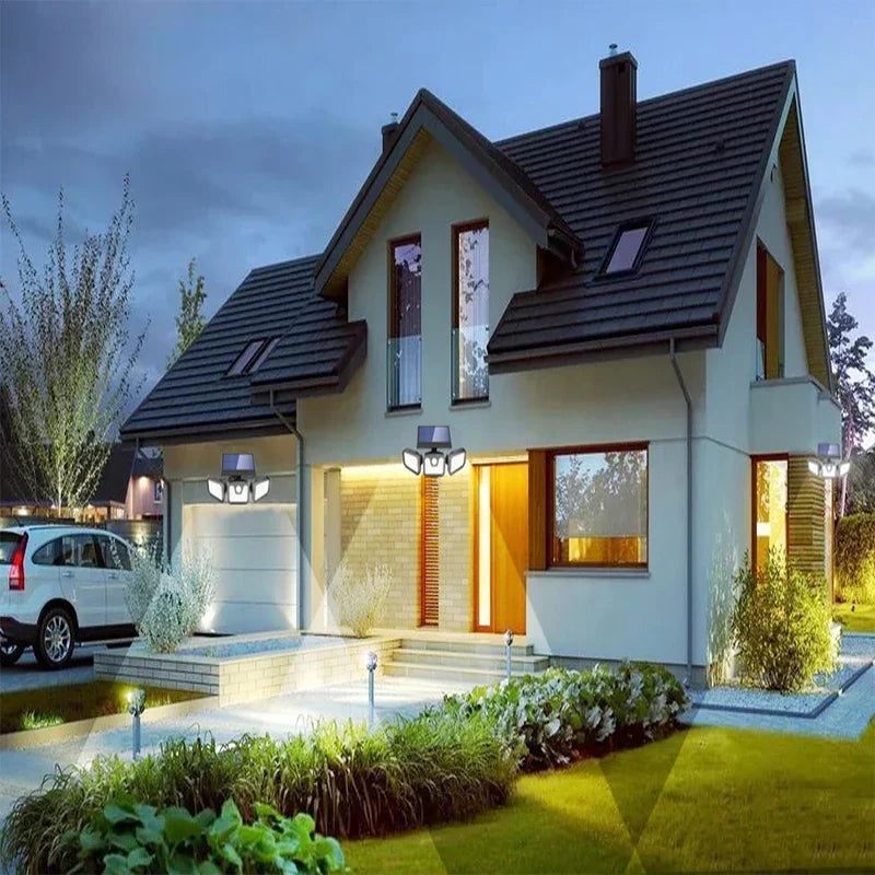 Solar Motion Sensor Wall Light