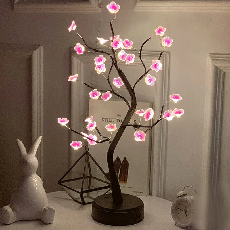 RoseLeaf Fairy Table Lamp