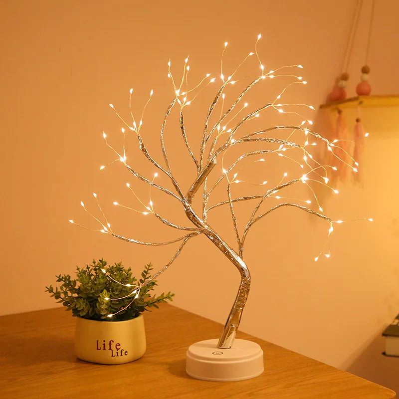 RoseLeaf Fairy Table Lamp