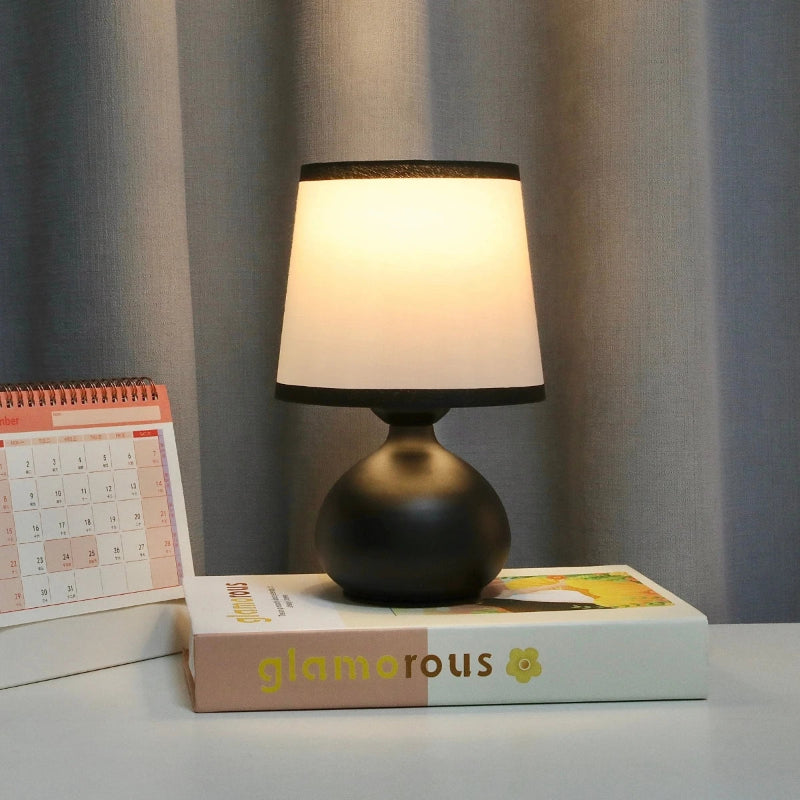 LumiAura Linen Table Lamp