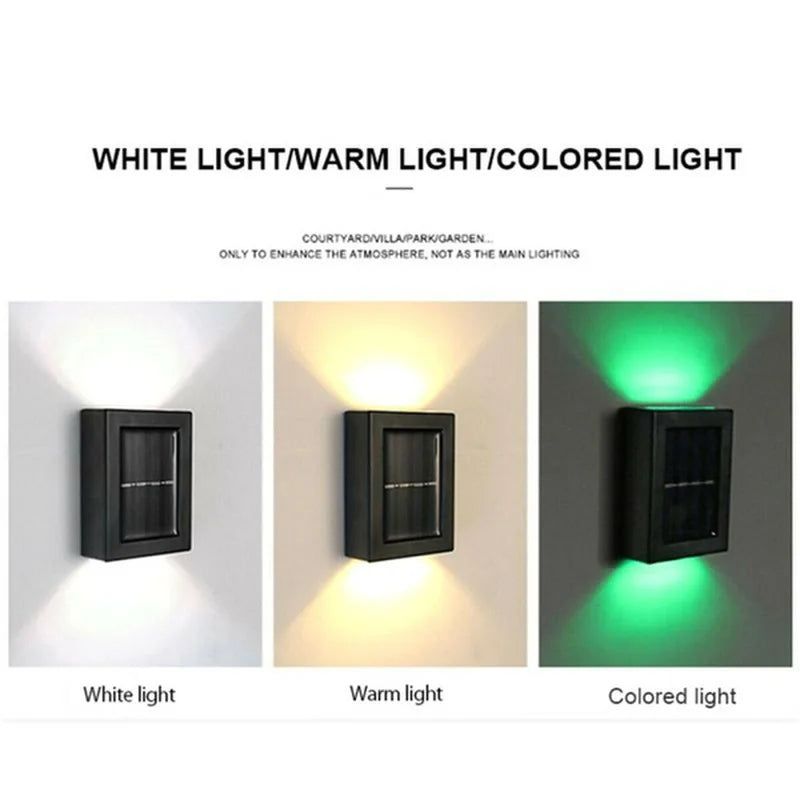 Solar Up & Down Wall Light