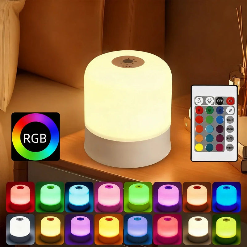 AuraGlow Touch RGB Night Lamp
