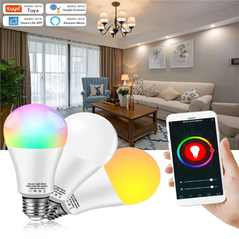 LumiAura Smart RGB Bulb