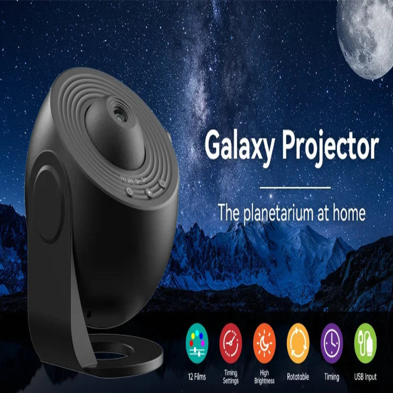 GalaxyGlow Star Projector