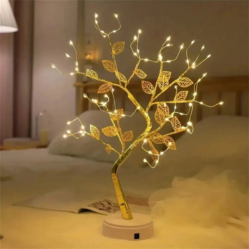 RoseLeaf Fairy Table Lamp