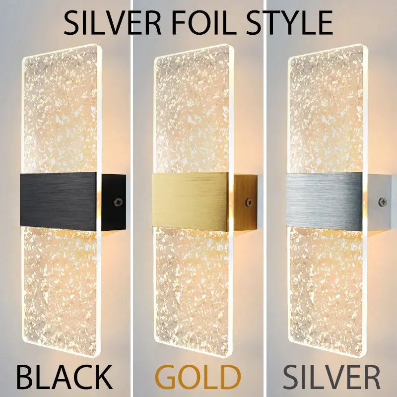 Acrylic Wall Light – Modern LED Wall Lamp for Home Décor