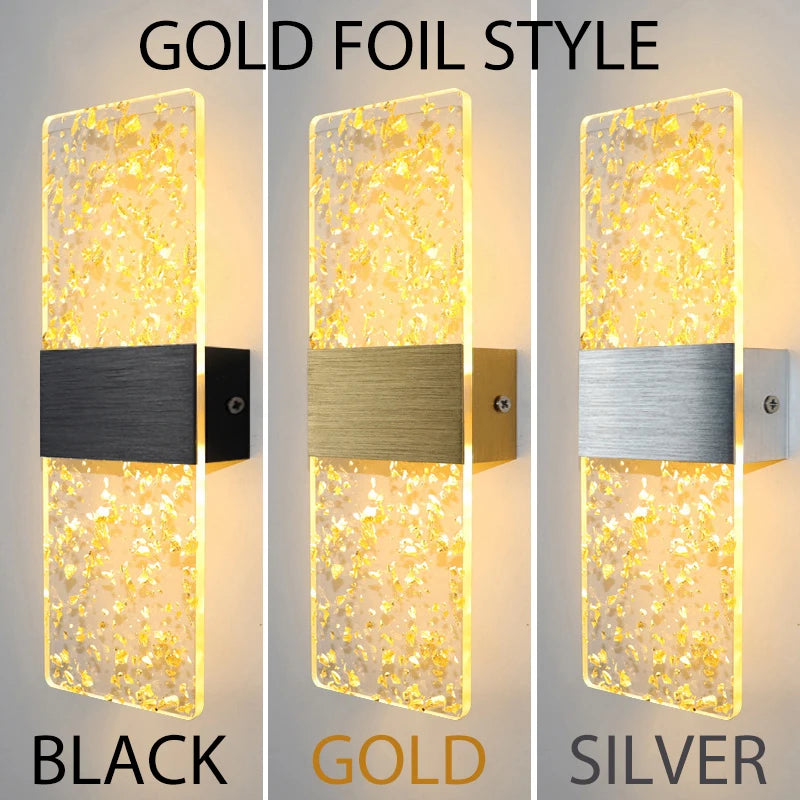 Acrylic Wall Light – Modern LED Wall Lamp for Home Décor