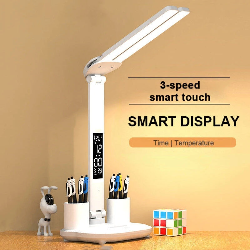 LumiChrono Dual Desk Lamp