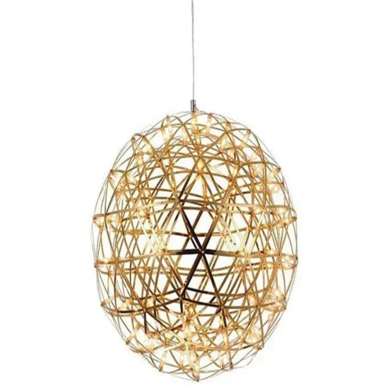 Spark Chandelier – Firework-Inspired LED Ceiling Light