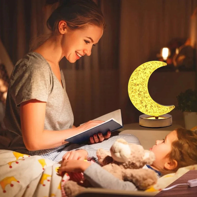 Touch Night Light – Modern Touch-Sensitive Star & Moon Lamp
