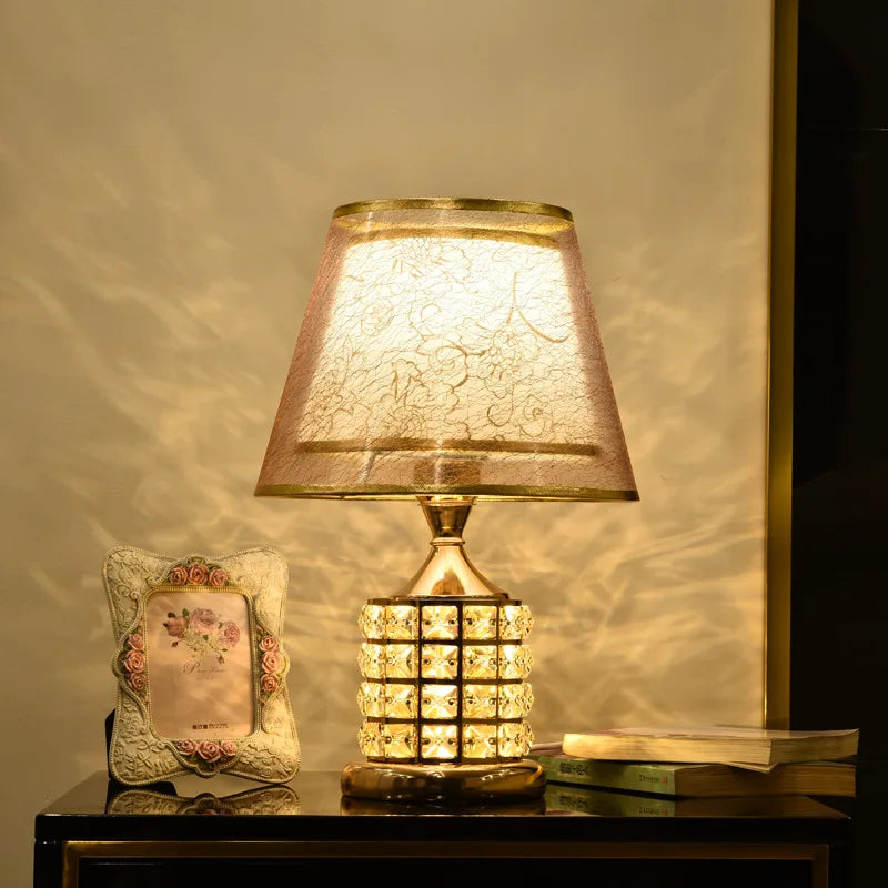 Ivory Cube Touch Lamp