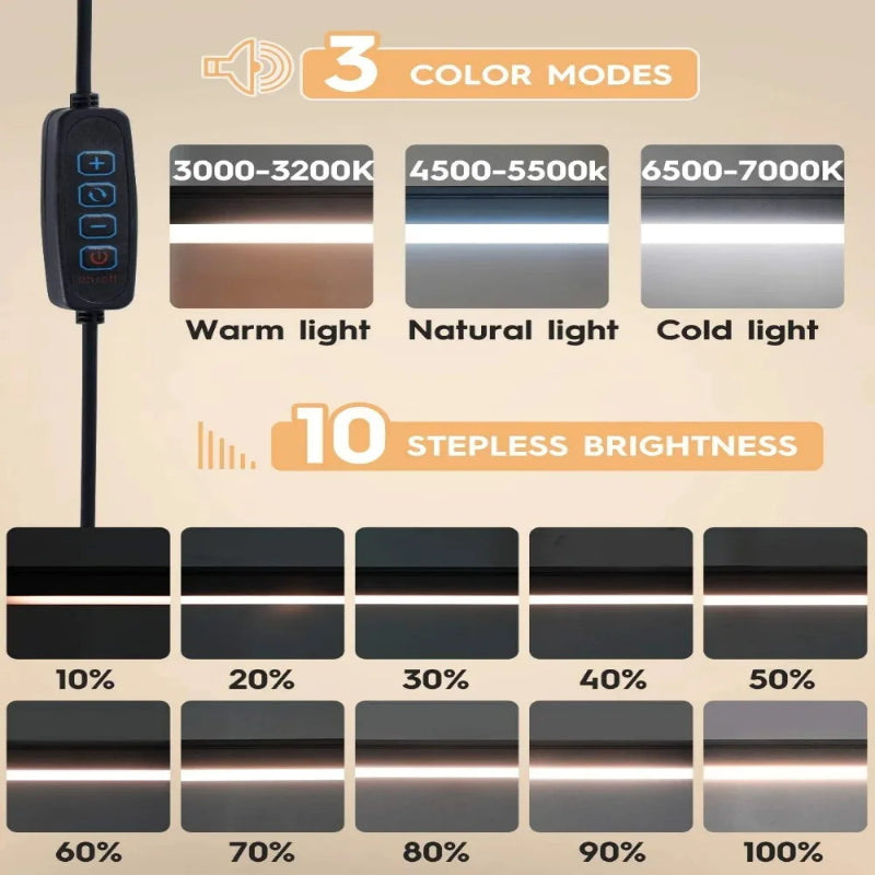 FlexiClamp LED Desk Lamp