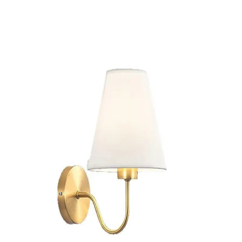 Modern Smart Fabric Wall Light with Stylish Shade