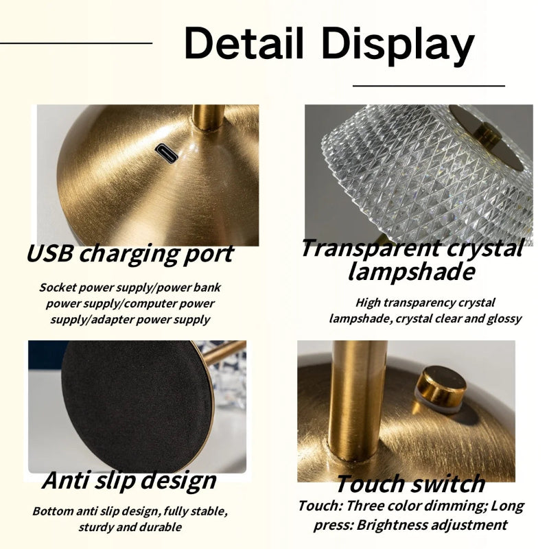 Aura Touch Desk Lamp