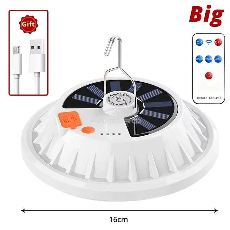 LumiTorch Pro Solar Camping Lantern