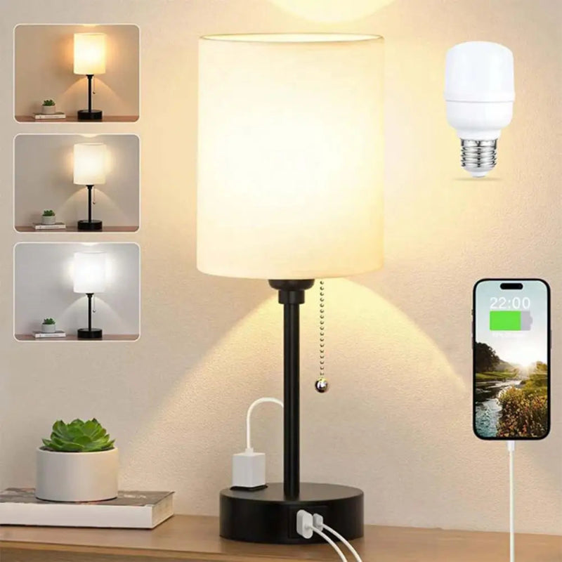 LumaPort Bedside Lamp