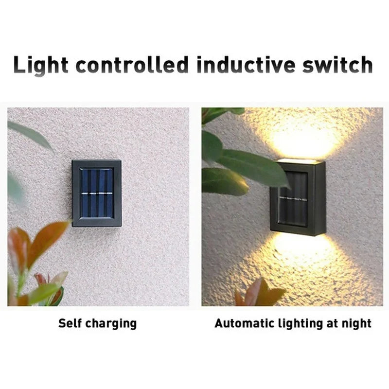 Solar Up & Down Wall Light