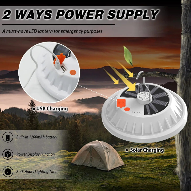LumiTorch Pro Solar Camping Lantern