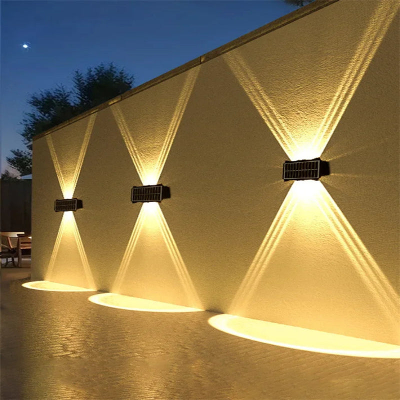 Solar Up & Down LED Wall Light