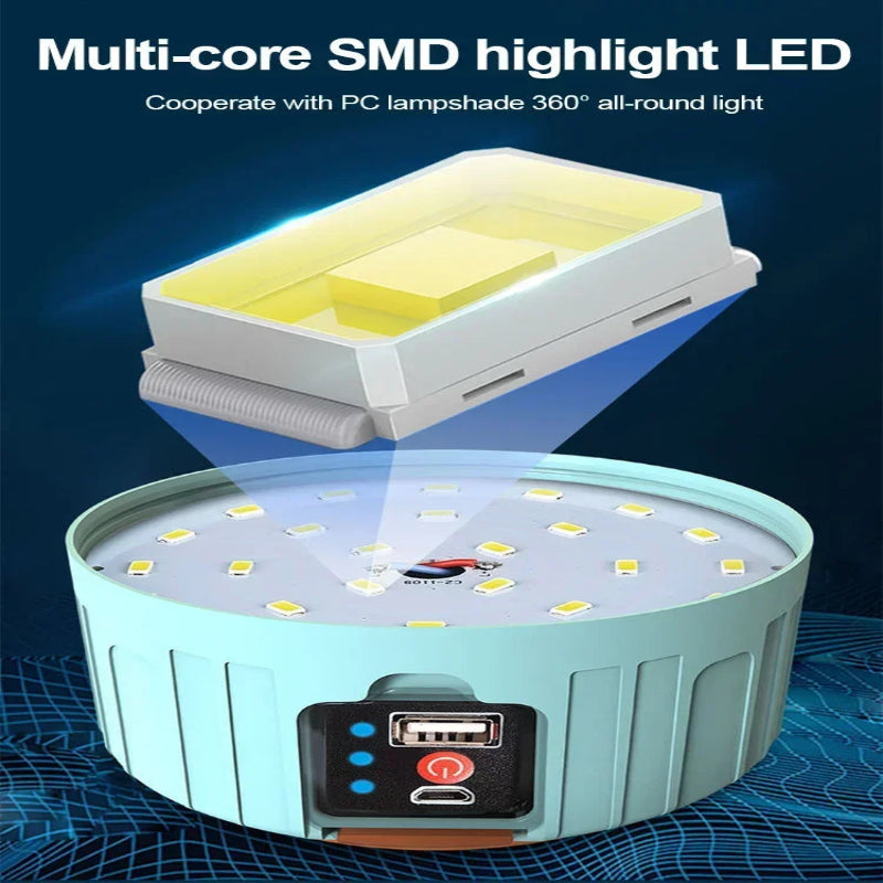 LumiTorch Pro Solar Camping Lantern