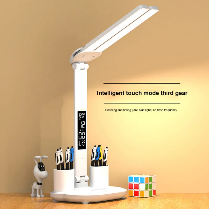 LumiChrono Dual Desk Lamp