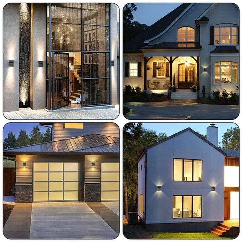 Solar Up & Down Wall Light