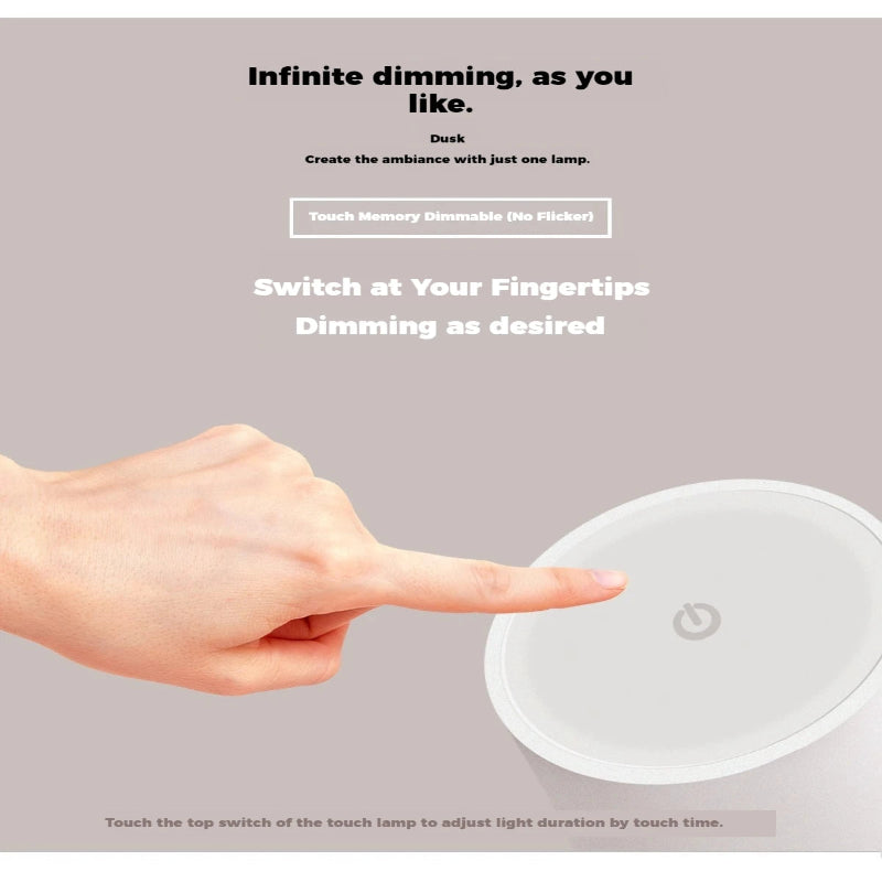 Vintage Aura Touch Lamp