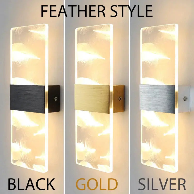 Acrylic Wall Light – Modern LED Wall Lamp for Home Décor