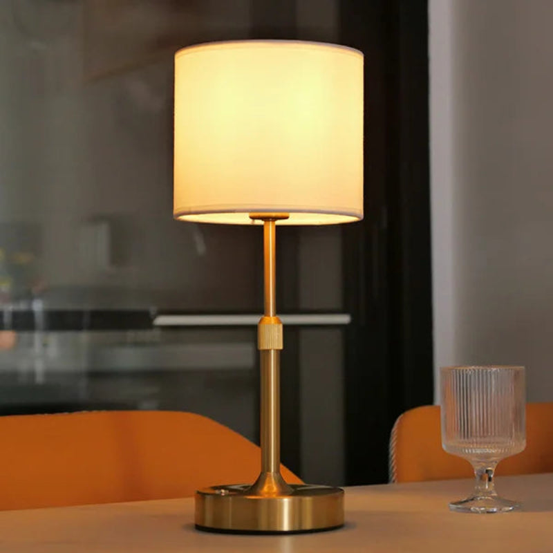 Noir Linen Touch Lamp