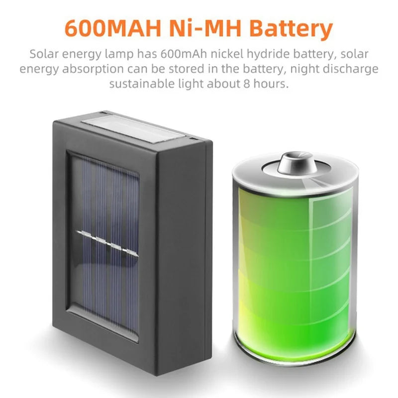 Solar Up & Down Wall Light