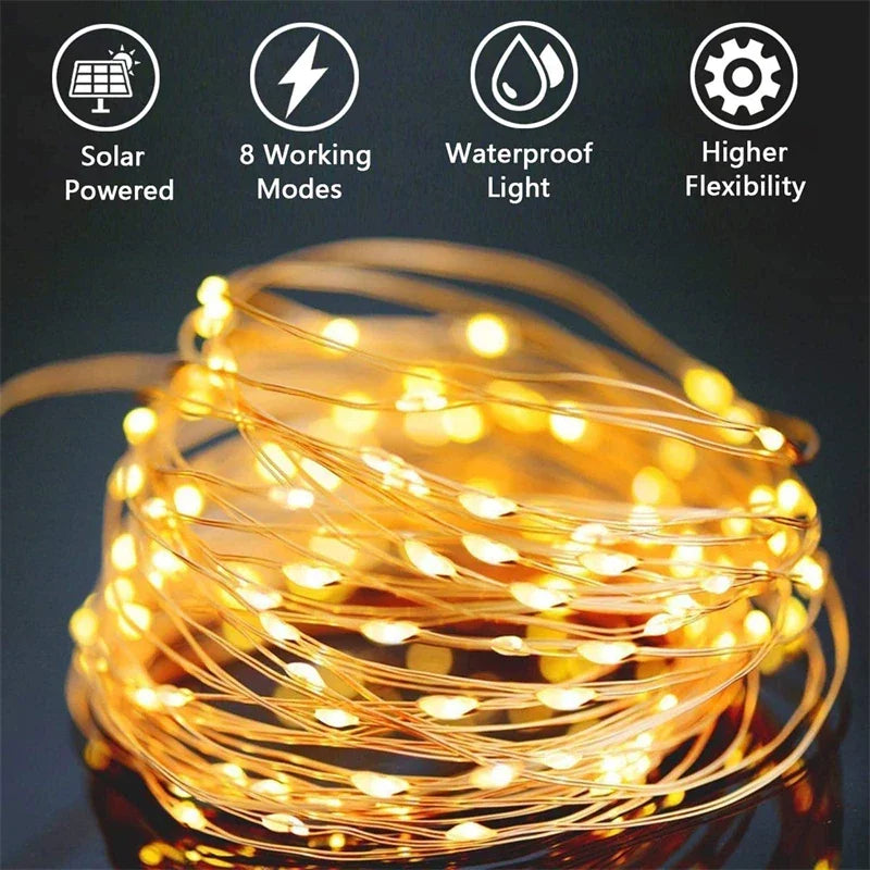 Solar LED Fairy String Light