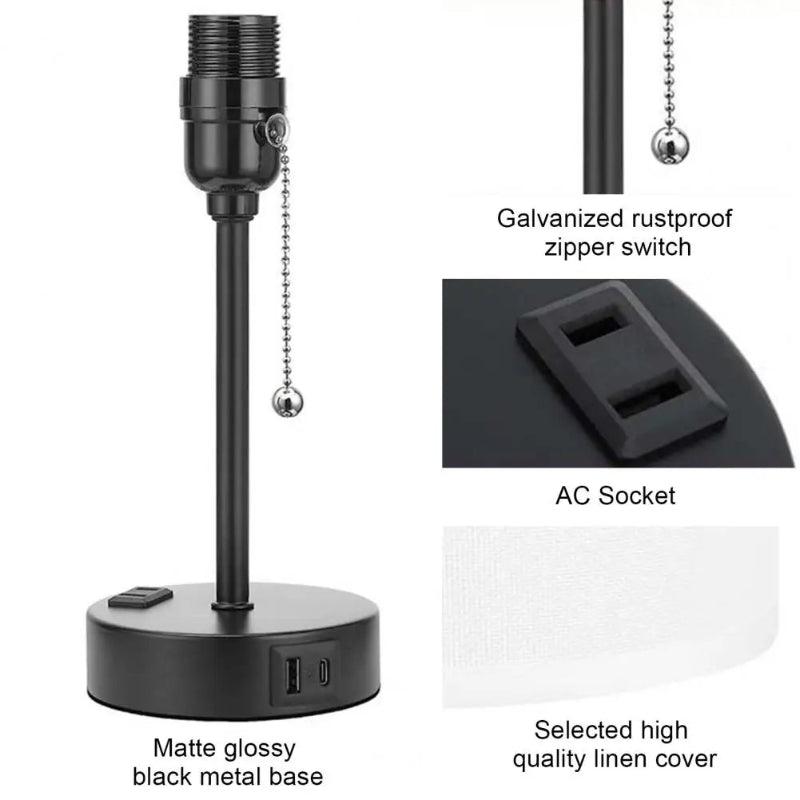 LumaPort Bedside Lamp