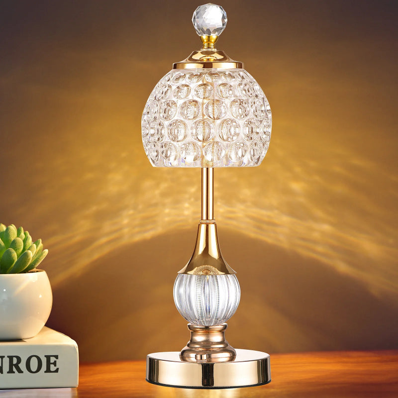 Crystal Halo Touch Lamp