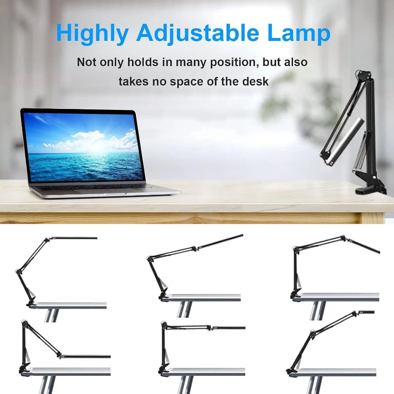 FlexiClamp LED Desk Lamp