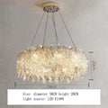 crystal pendant chandelier