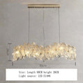 crystal pendant chandelier
