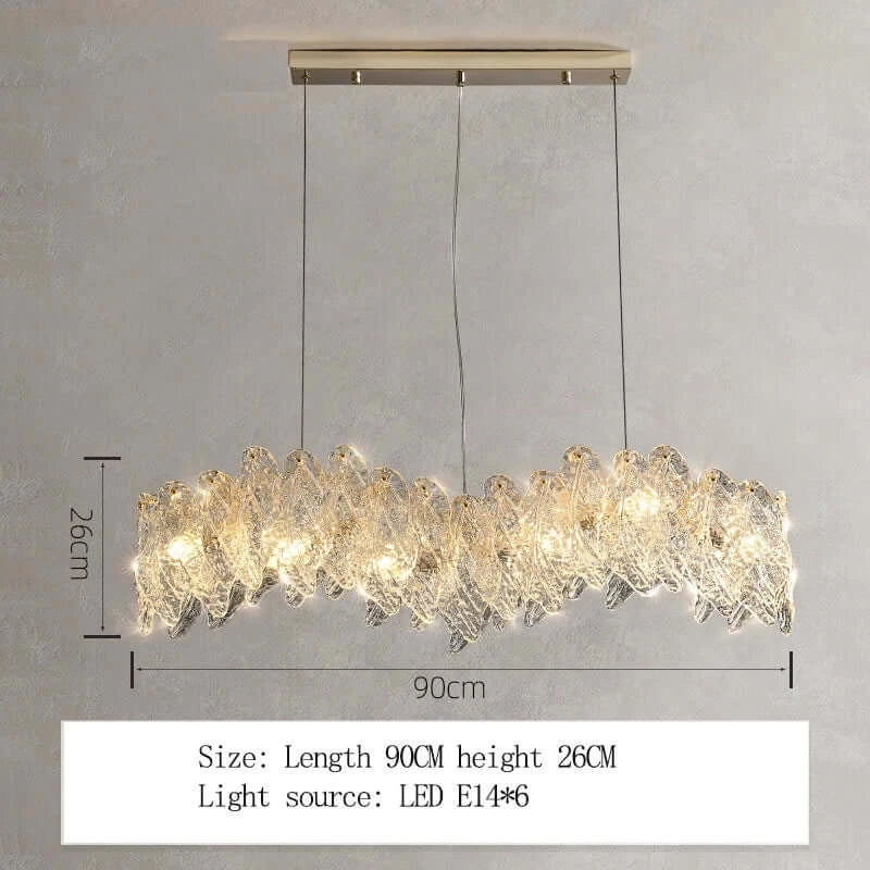 crystal pendant chandelier