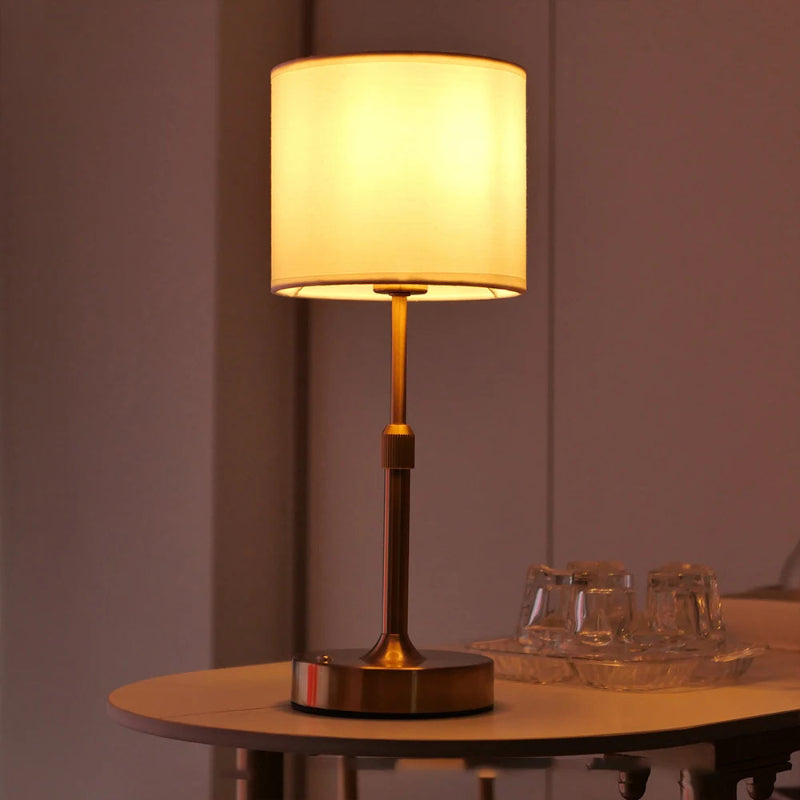 Noir Linen Touch Lamp
