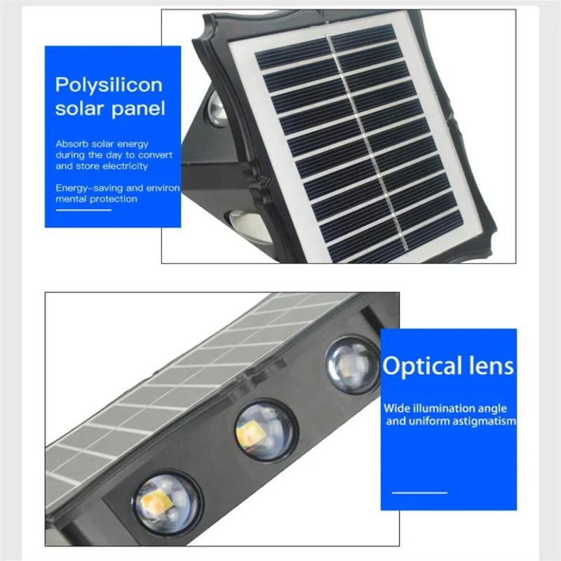 Solar Up & Down LED Wall Light