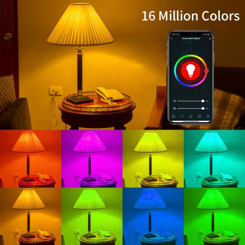 LumiAura Smart RGB Bulb