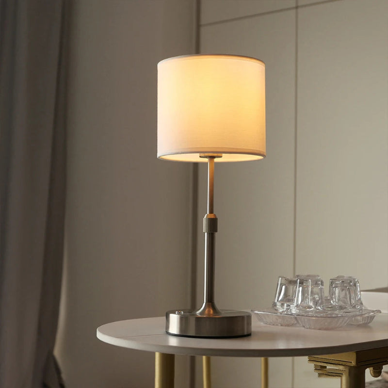 Noir Linen Touch Lamp