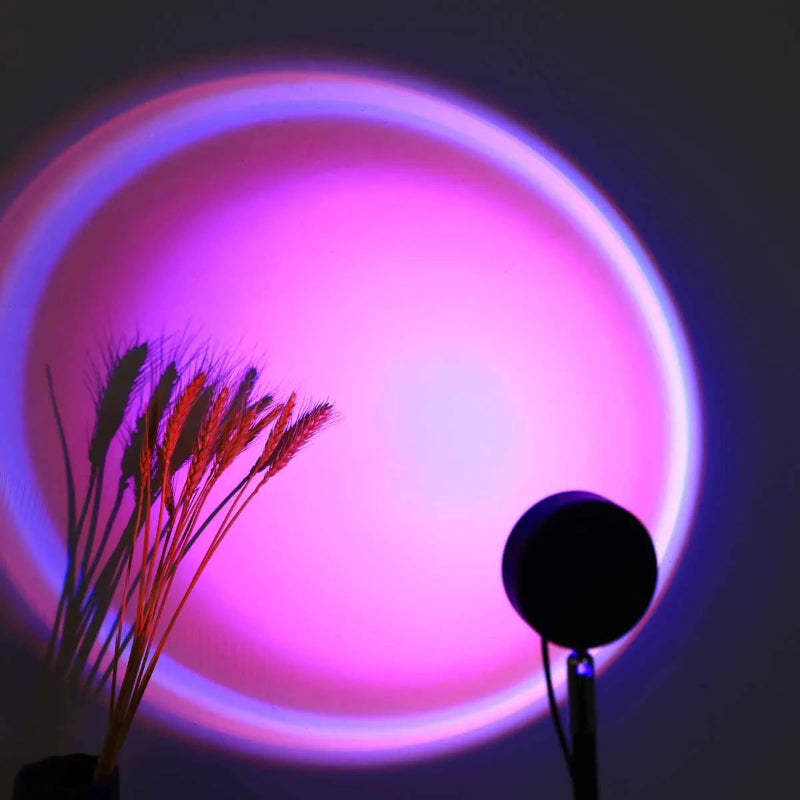 Solar Aura Projection Lamp