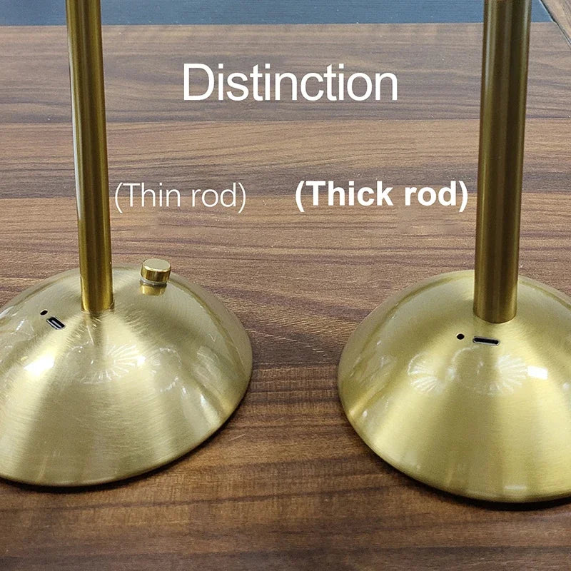 LumiCrystal Touch Table Lamp