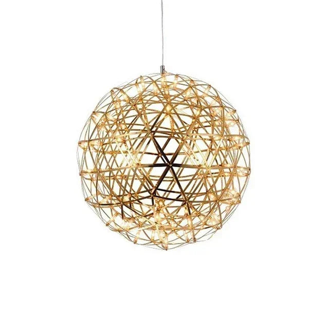 Spark Chandelier – Firework-Inspired LED Ceiling Light