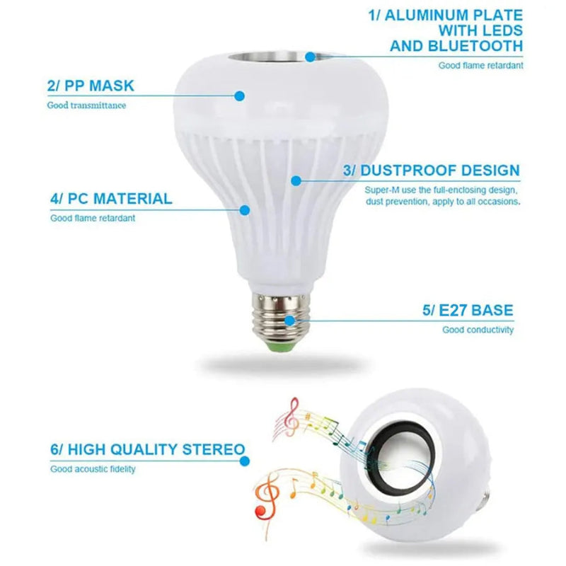 LumiSound RGB Smart Bulb