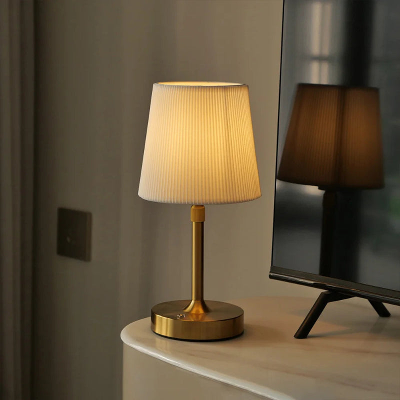 Noir Linen Touch Lamp