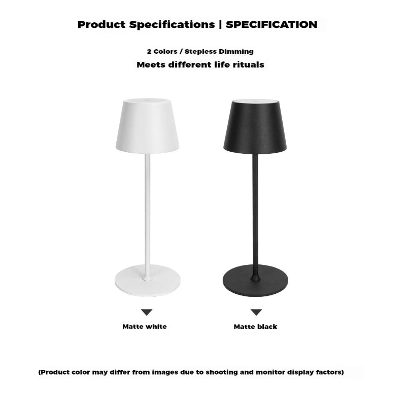 Vintage Aura Touch Lamp