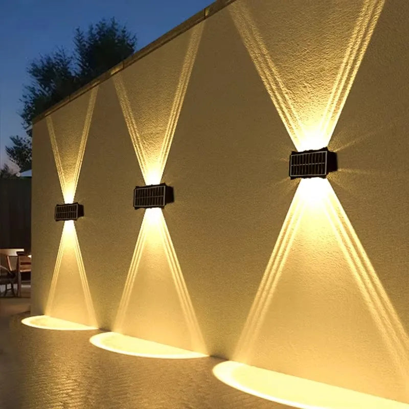 Solar Up & Down LED Wall Light