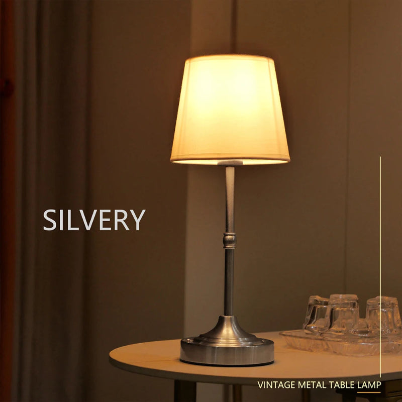 Noir Linen Touch Lamp